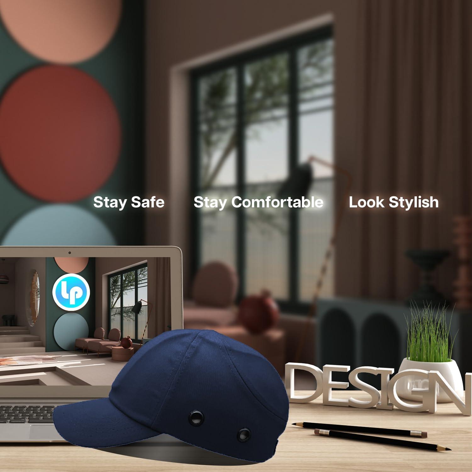 Casco Bump Cap Lucent Path Azul Océano Unisex