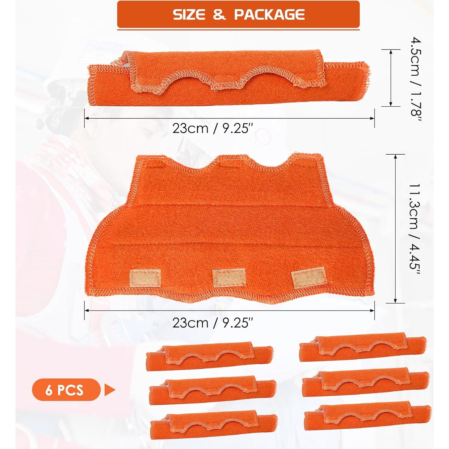 Banda de Sudor para Casco OCQOTAT 6 Piezas Algodón