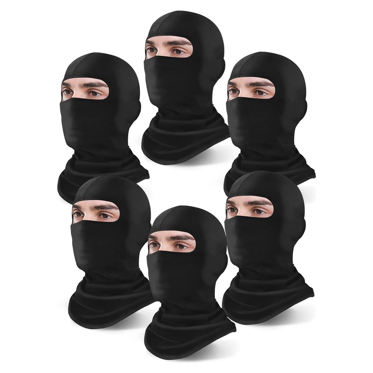 Xeoxarel 6 Pack Balaclava Unisex - Máscaras de Esquí