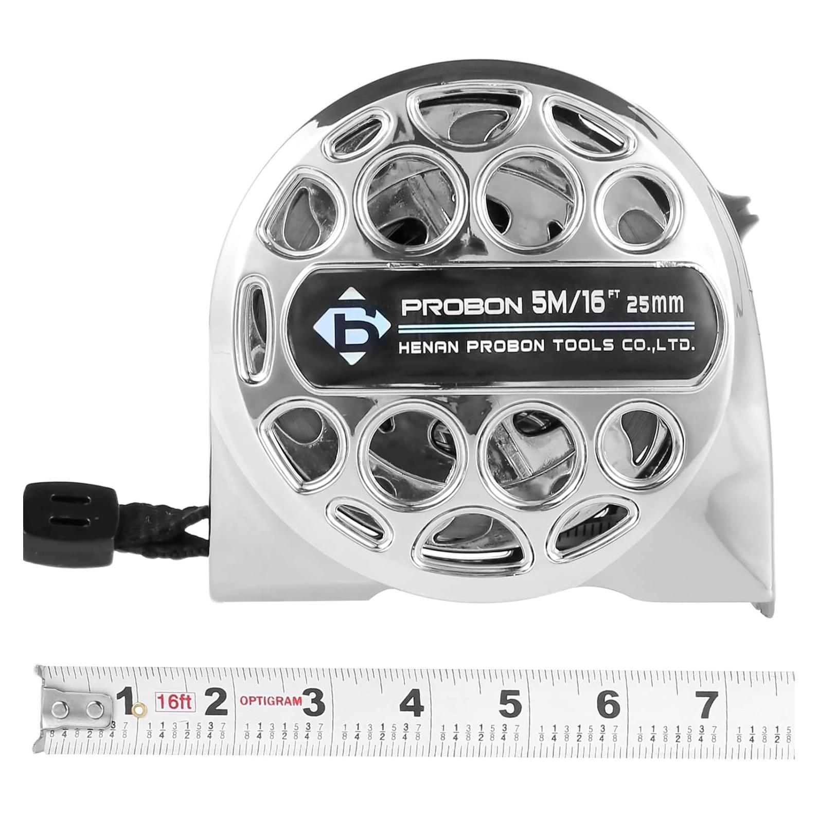 Cinta Métrica Retráctil Mimoyalaso 5m Acero Inoxidable Impermeable