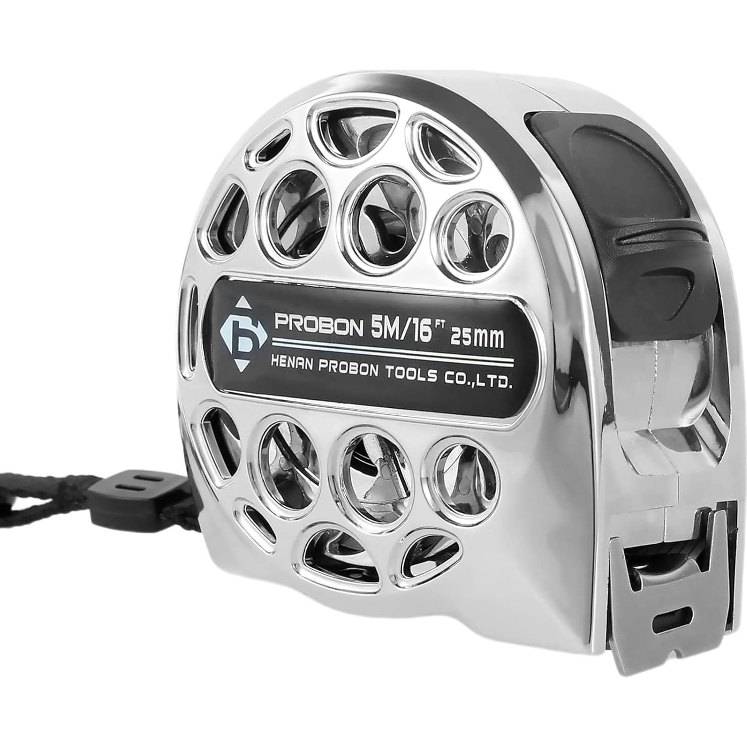 Cinta Métrica Retráctil Mimoyalaso 5m Acero Inoxidable Impermeable