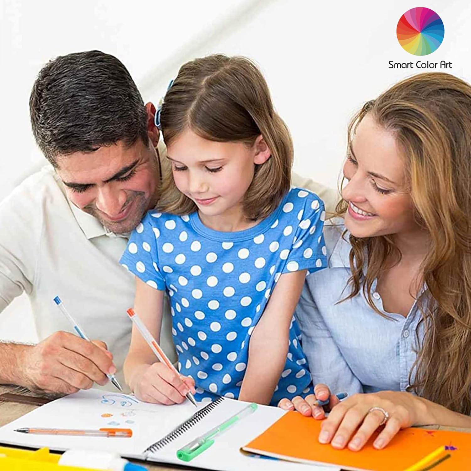 Juego de 320 bolígrafos de gel Smart Color Art 160 colores