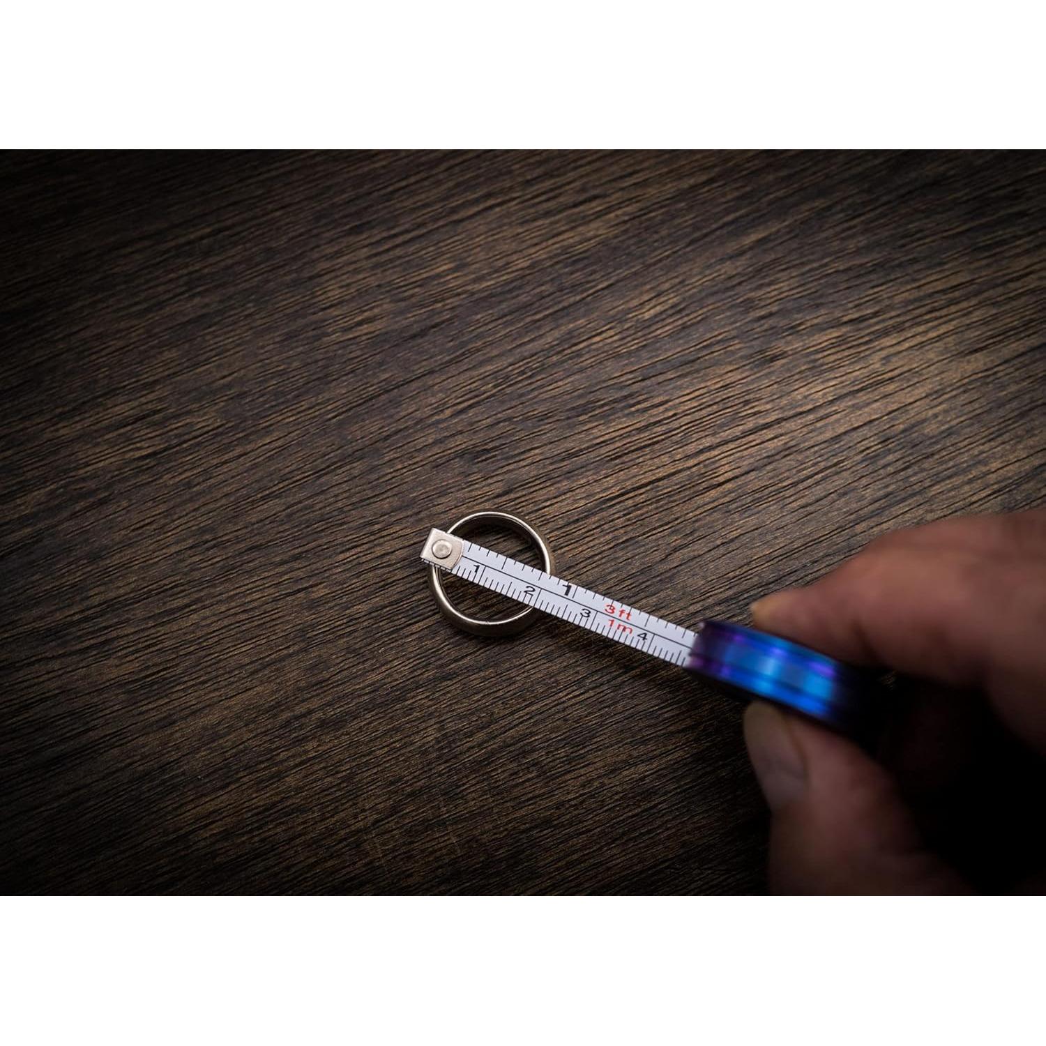 Cinta Métrica Mini Ti-Tape Titanio 0.91m Anodizado Frambuesa