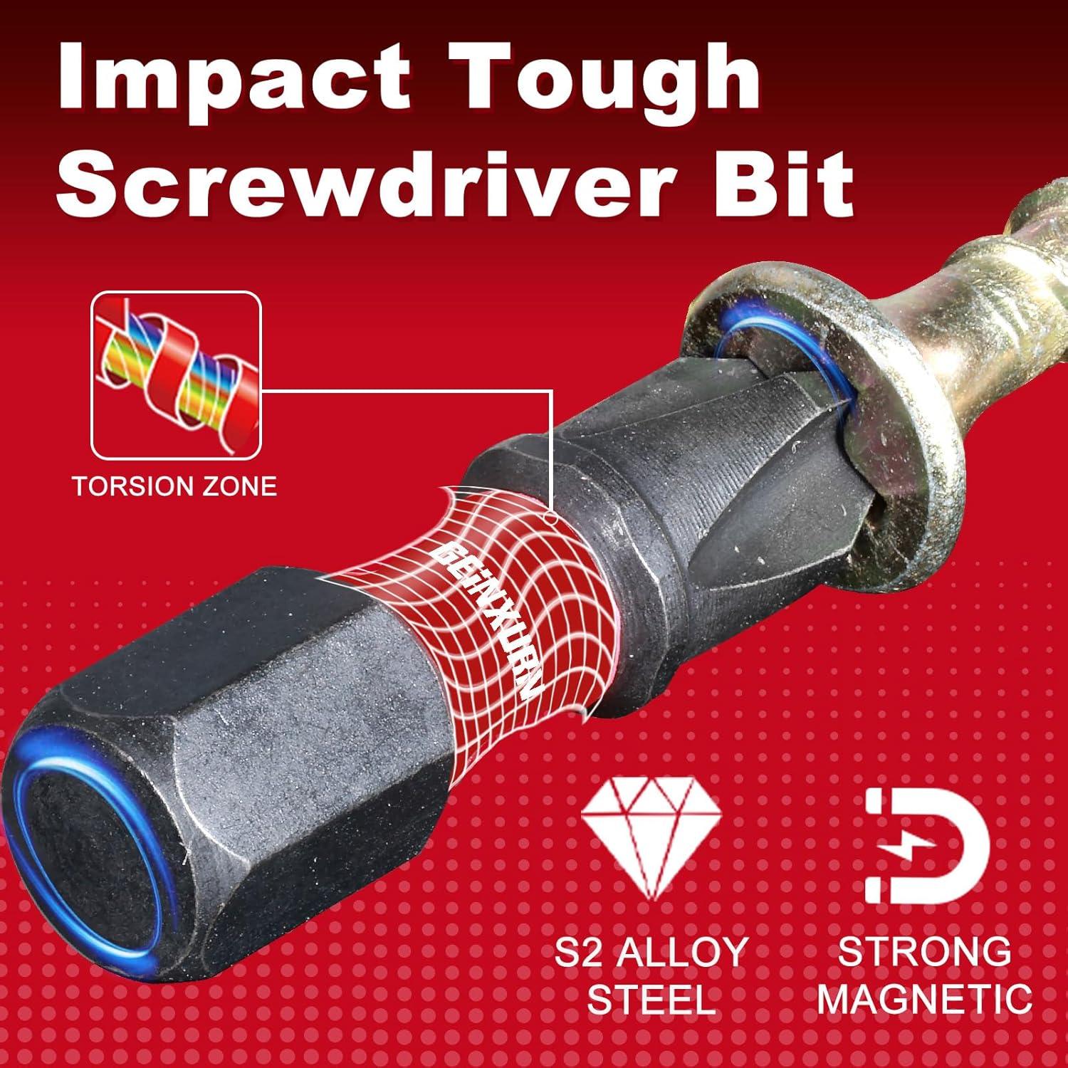 Juego de 15 Bits de Destornillador PH1 1" GEINXURN S2