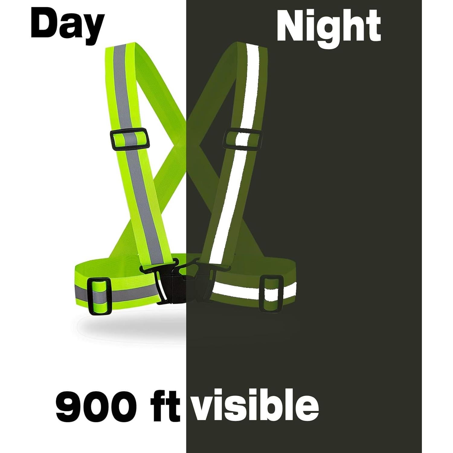 Chalecos de Seguridad DUSKCOVE 2 Pzs Amarillo Reflectante