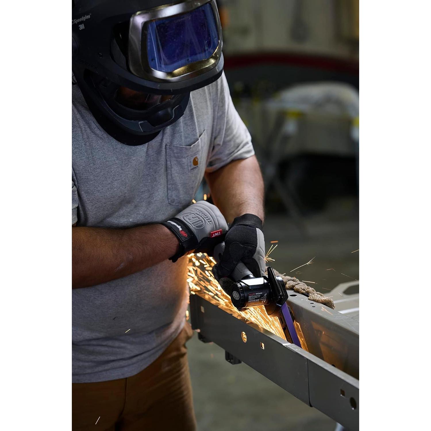 Lijadora de Banda Neumática Ingersoll Rand 360-418 1.27x45.72cm 0.6HP