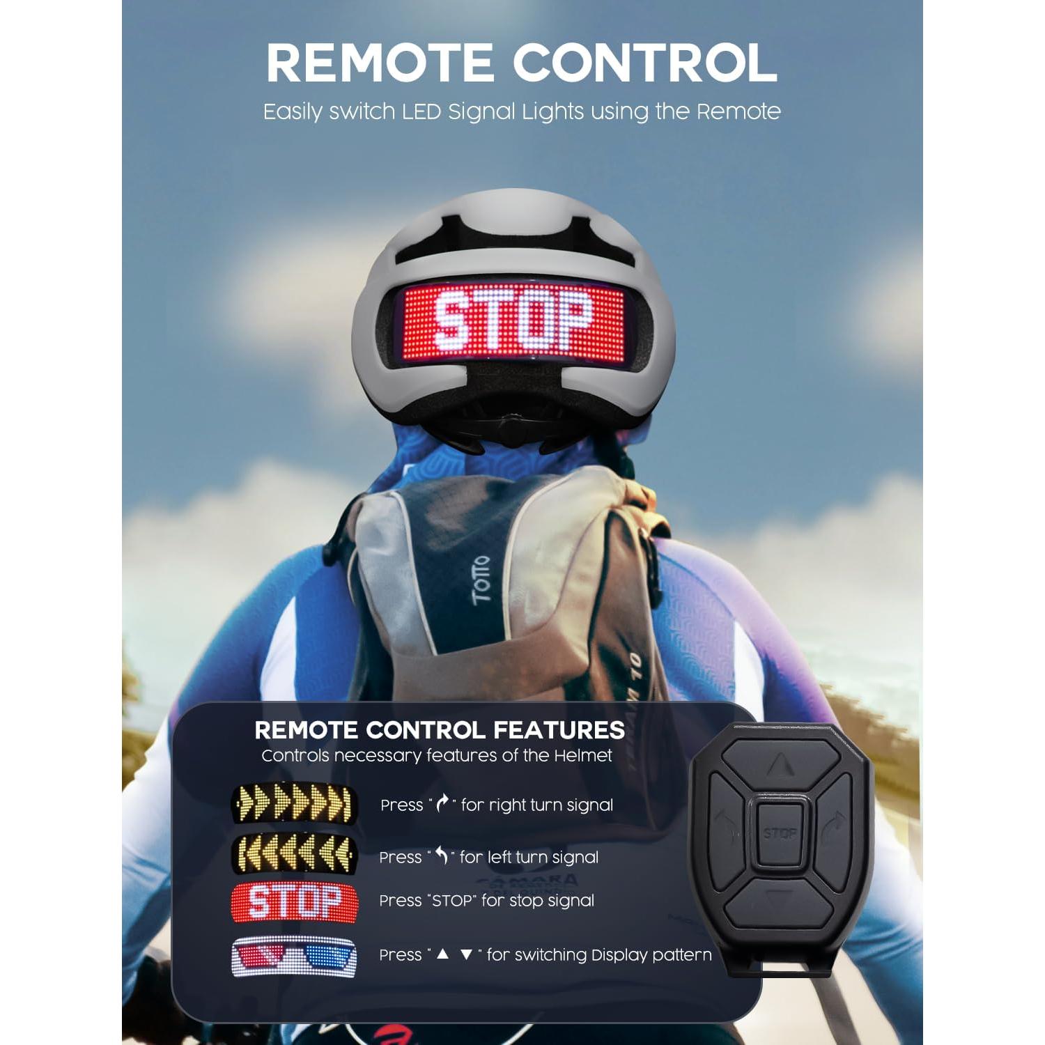 Casco de Bicicleta Docgari DGR-T04 con Luz LED Personalizable