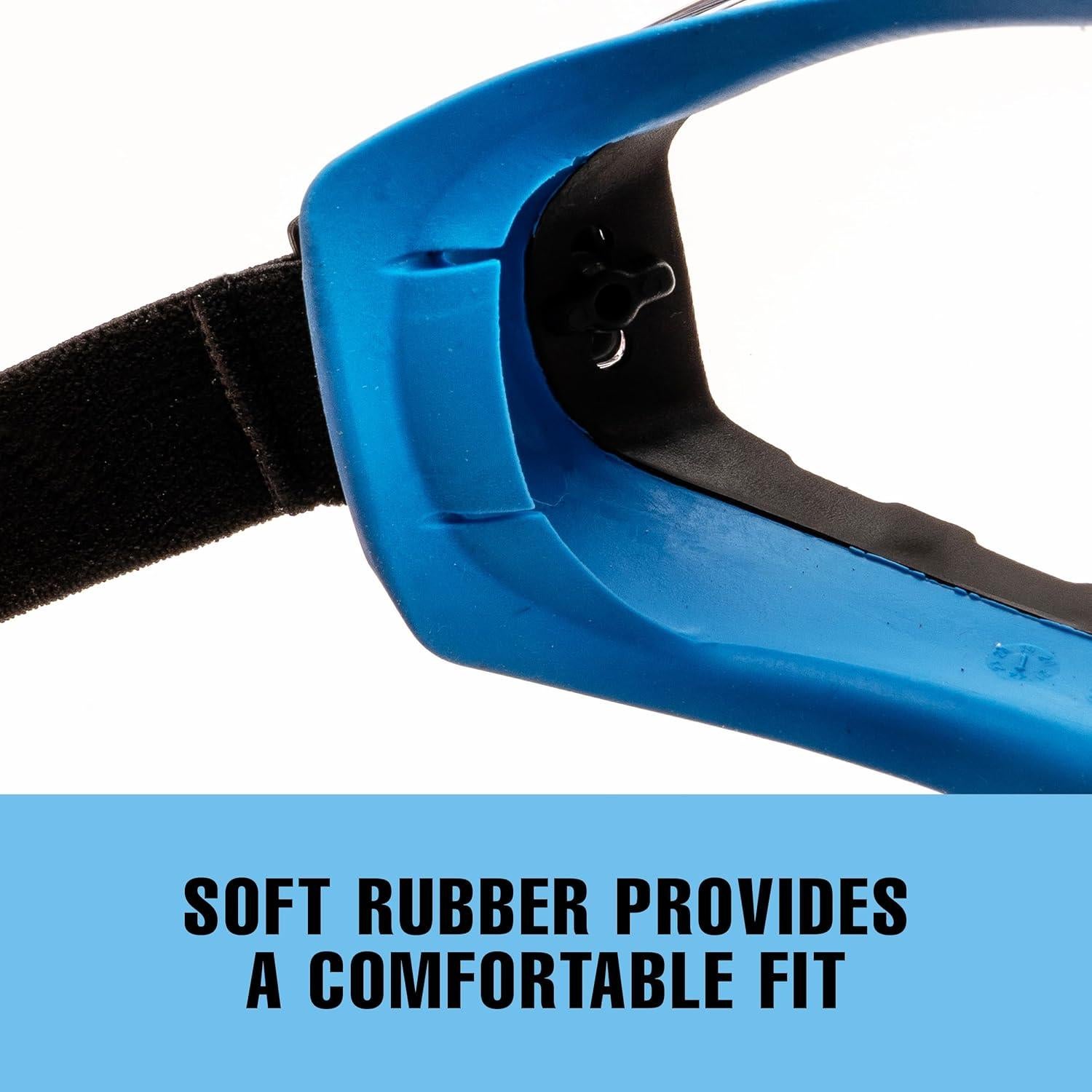 Gafas de Seguridad SolidWork Anti-Niebla Lente Transparente