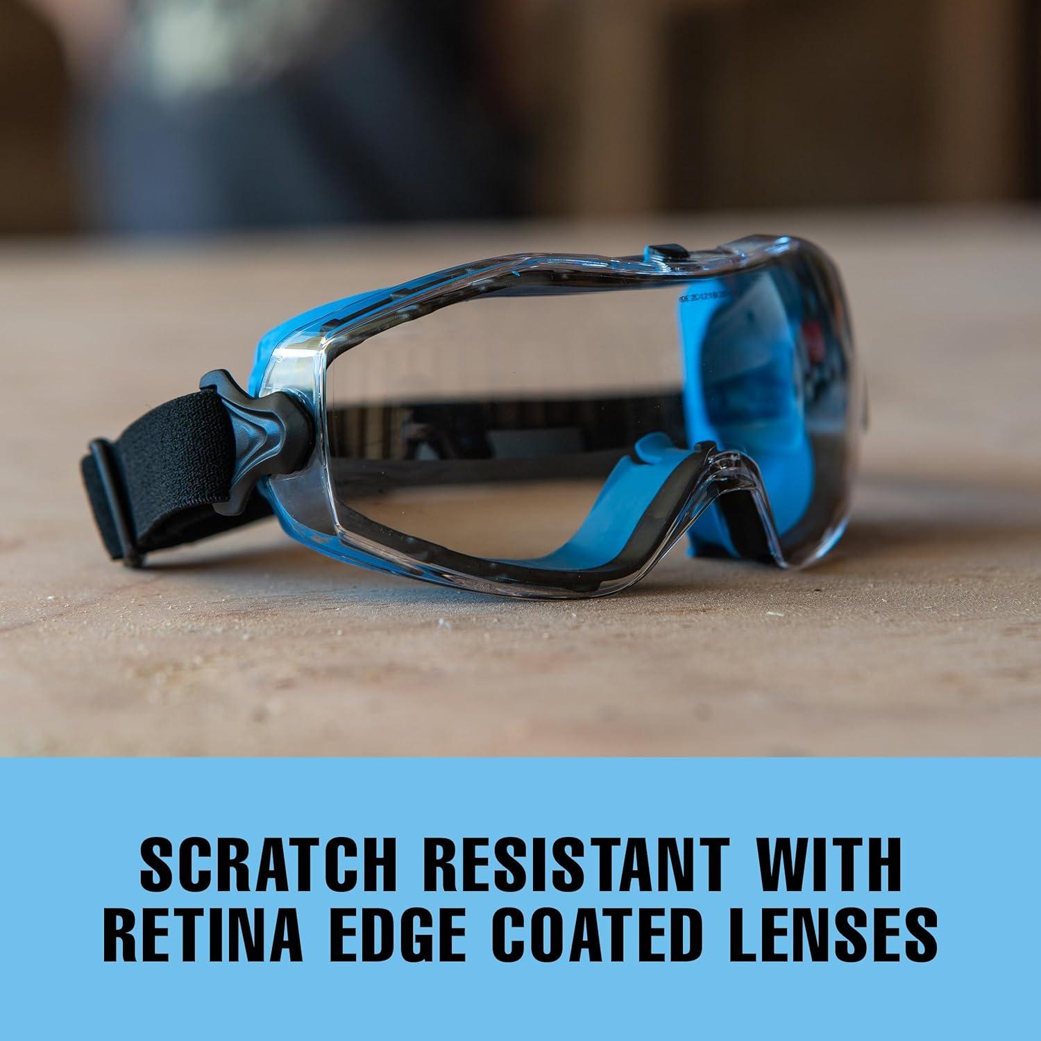 Gafas de Seguridad SolidWork Anti-Niebla Lente Transparente