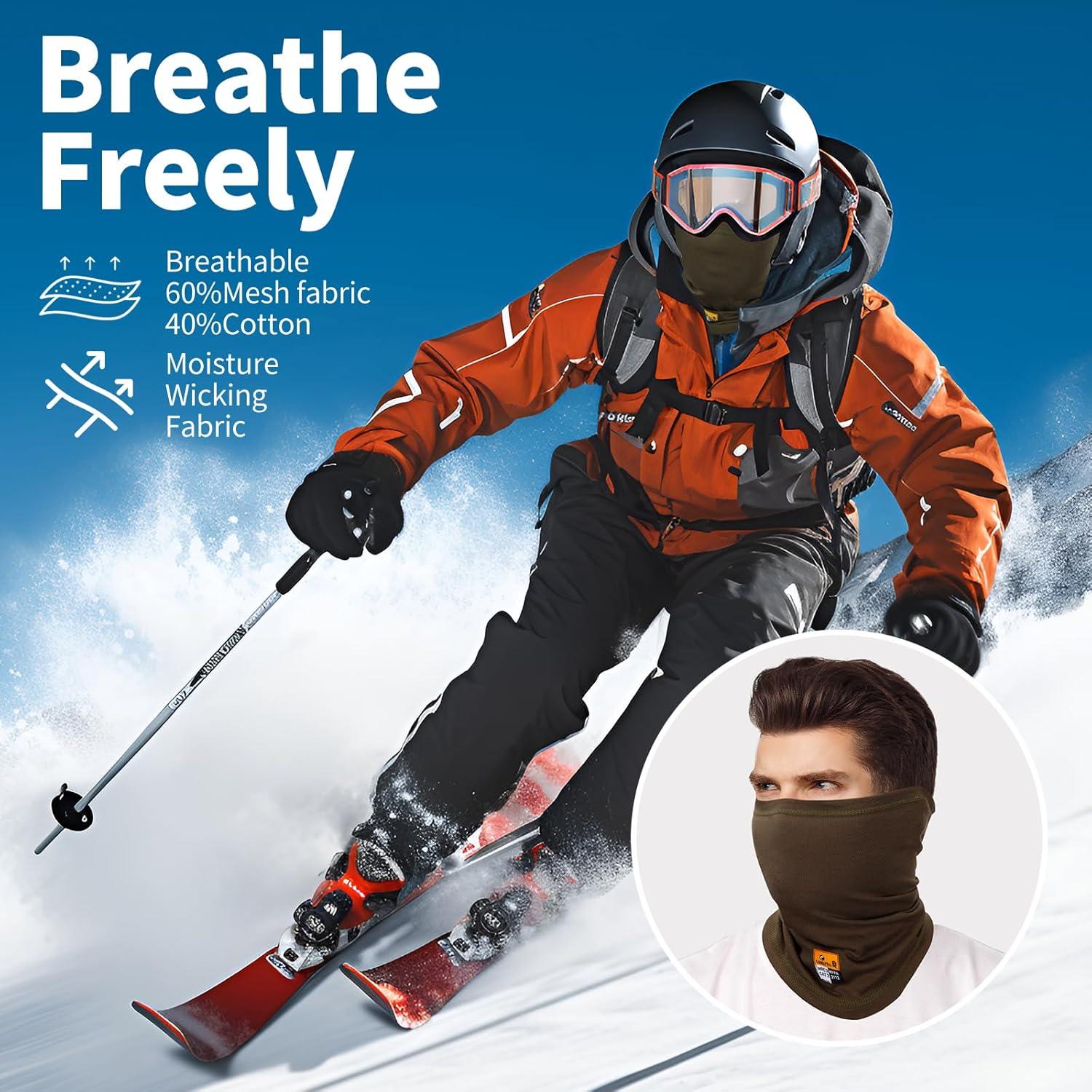 Gaiter de Cuello FR LANLFY Malla Resistente al Fuego