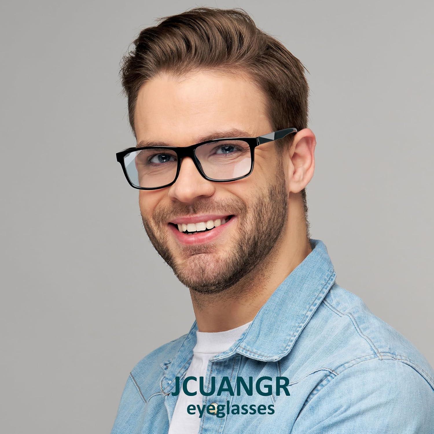 Gafas de Distancia Jcuangr con Bloqueo de Luz Azul - Negro