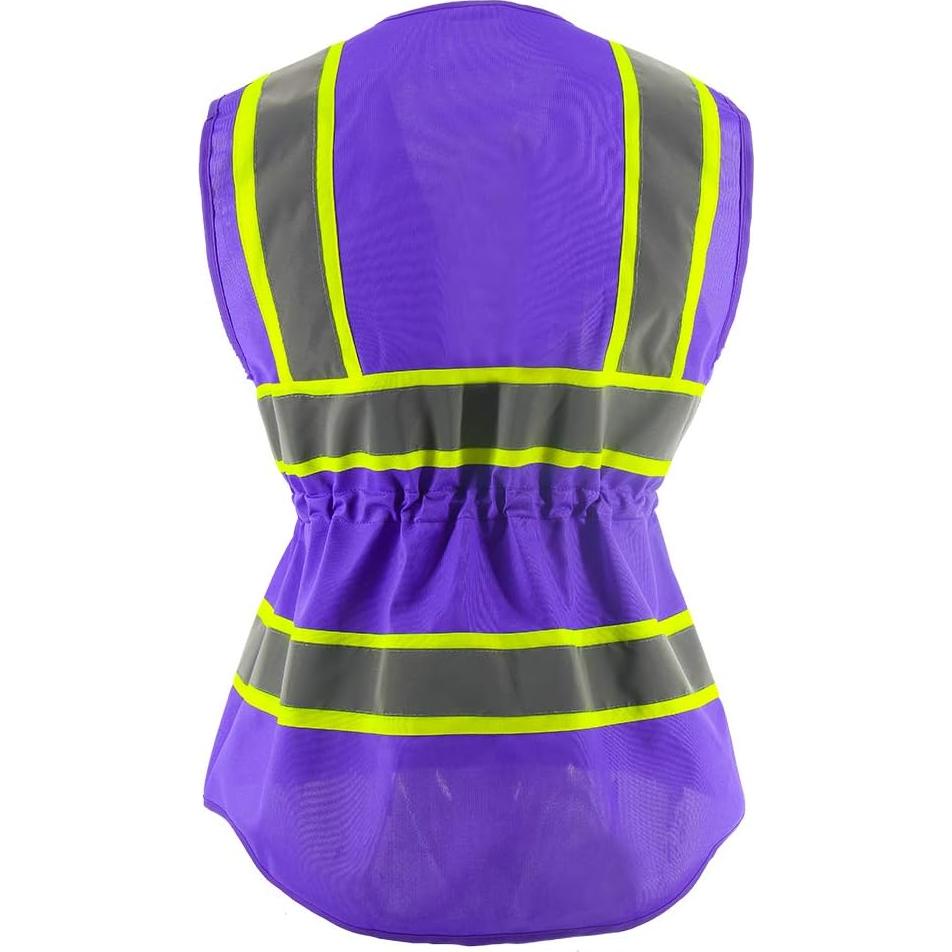 Chaleco Reflectante OPLERAI para Mujeres 5XL Alta Visibilidad