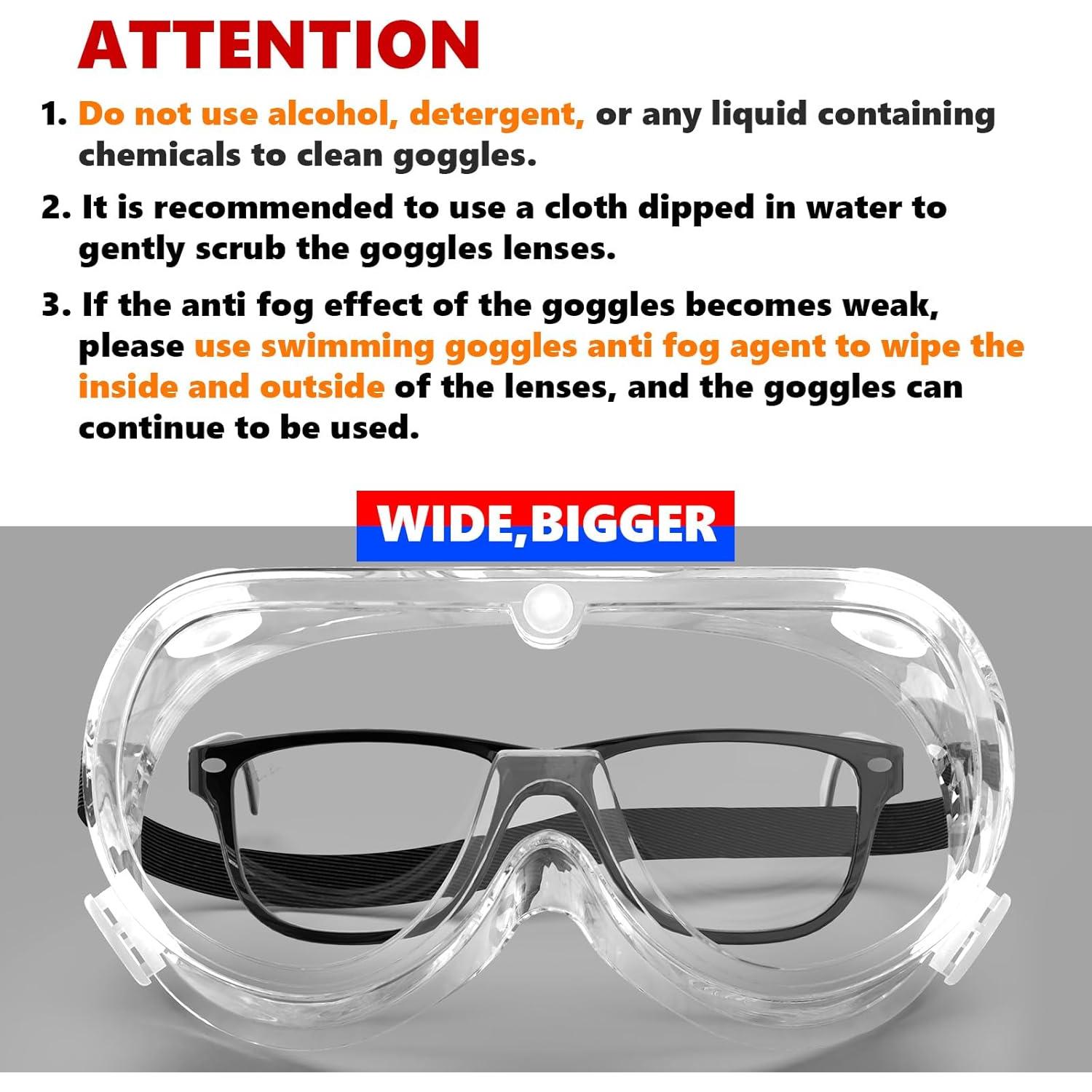 Gafas de Seguridad SUPERMORE Antiempañantes Ajustables