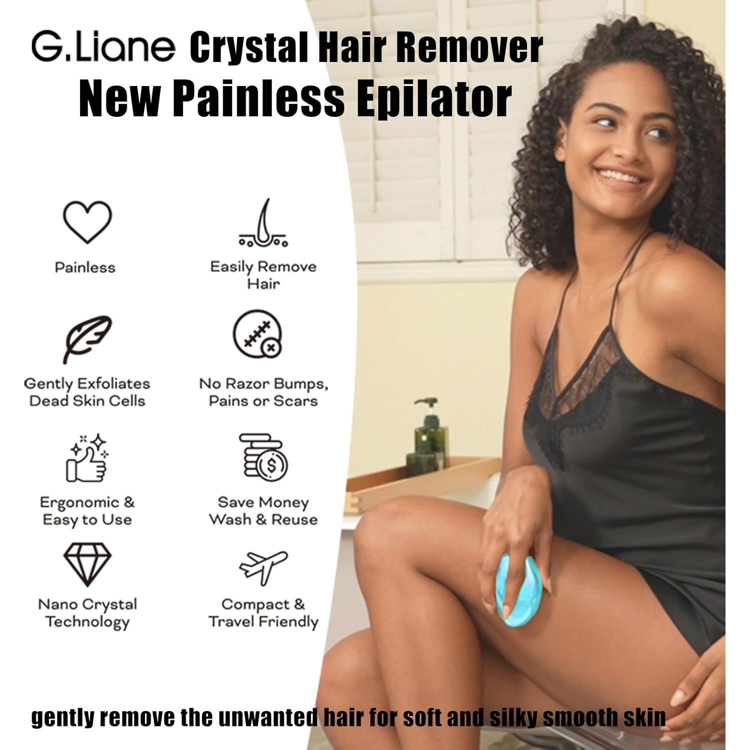 Borrador de Cabello de Cristal G.Liane Aqua - Exfoliador Corporal