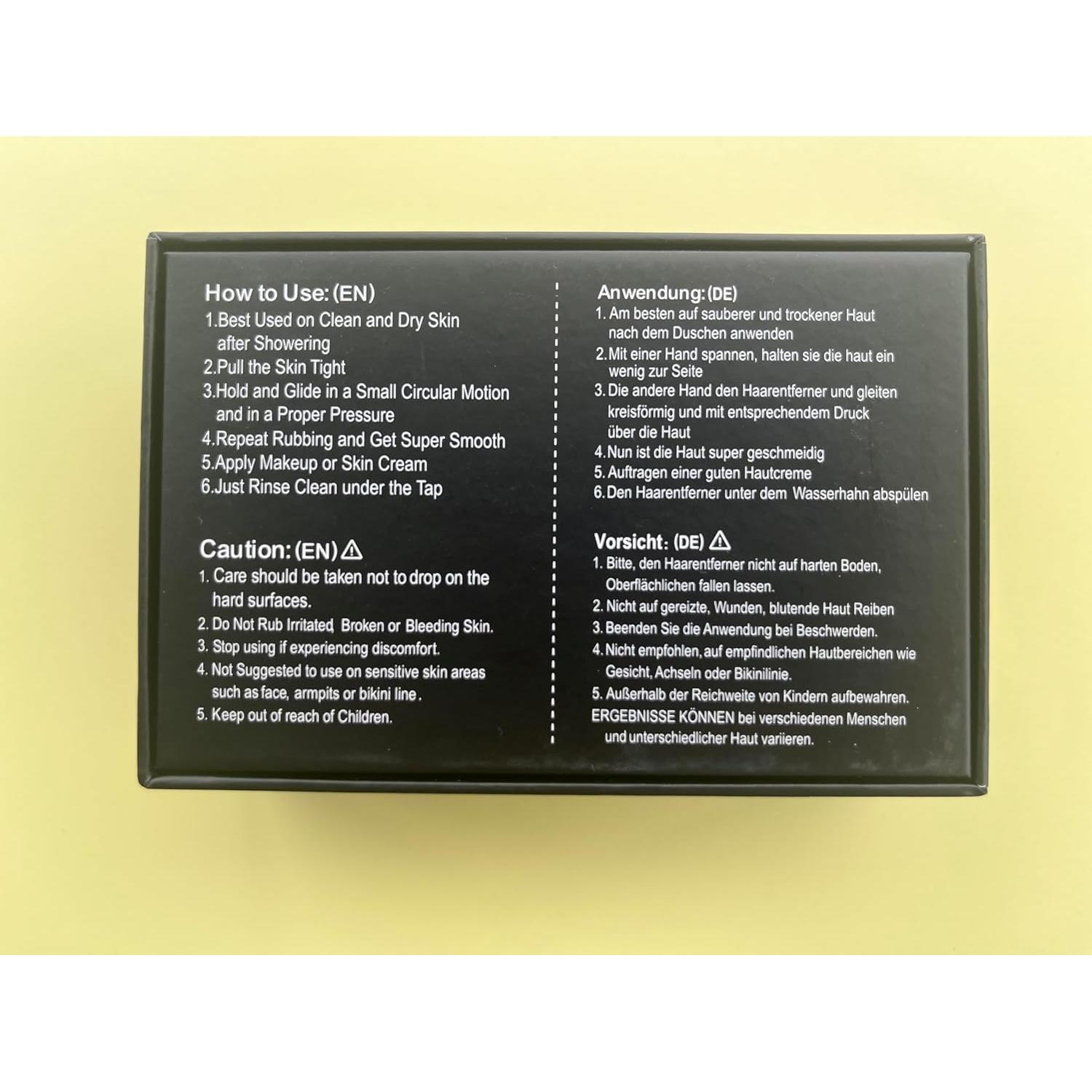 Borrador de Cabello de Cristal G.Liane Aqua - Exfoliador Corporal