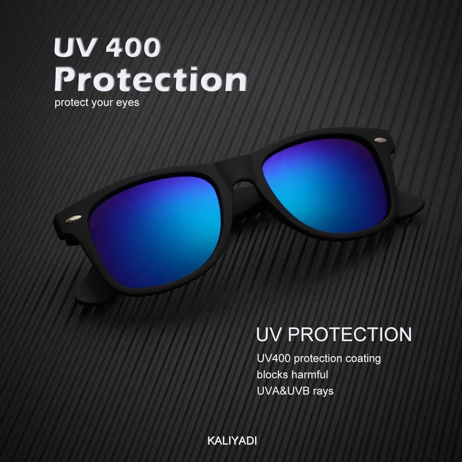 Gafas de Sol Polarizadas KALIYADI 3 Paquete UV Protección