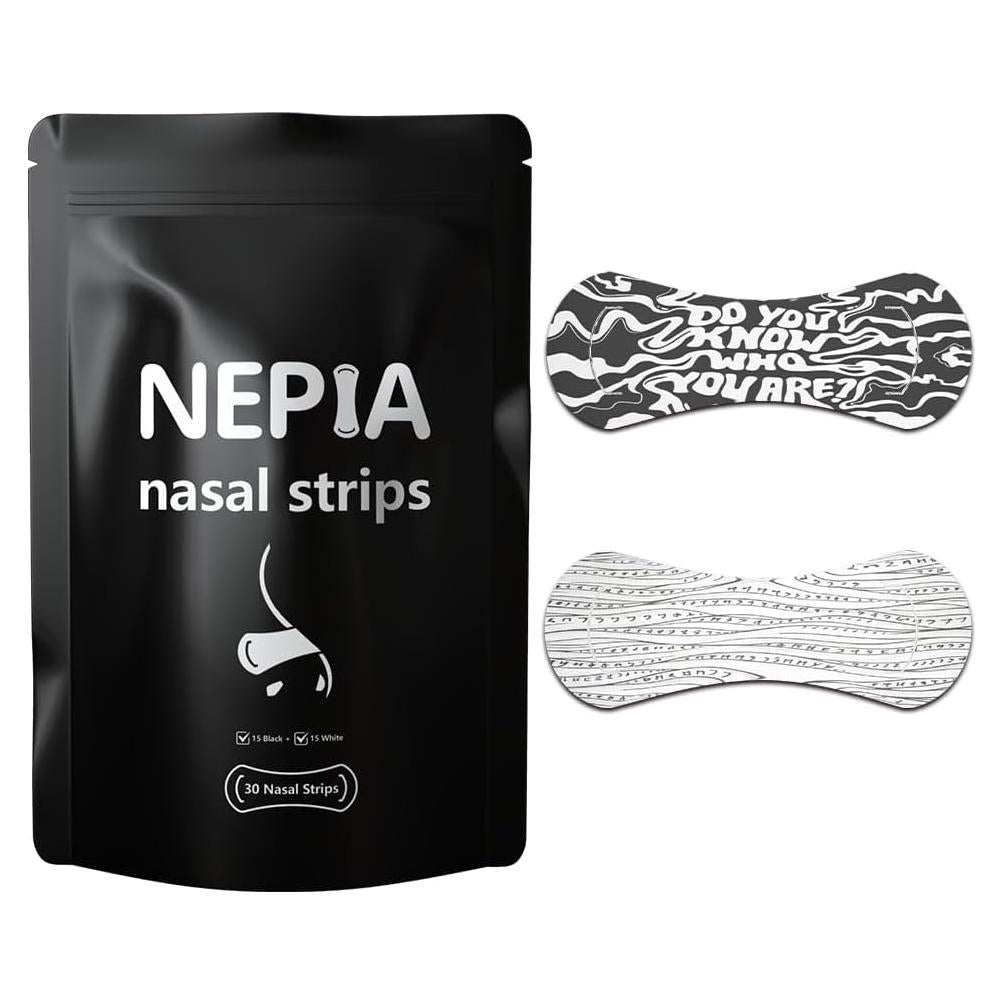 Tiras Nasales Nepia 30 Unidades Sin Láttex - Alivio Congestión