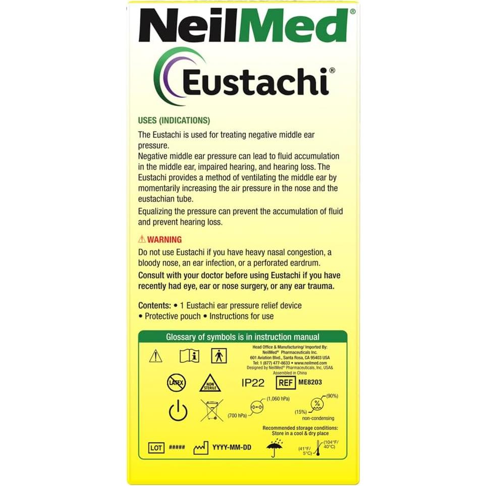 NeilMed Eustachi - Ejercitador de Tubo Eustachio para Oídos