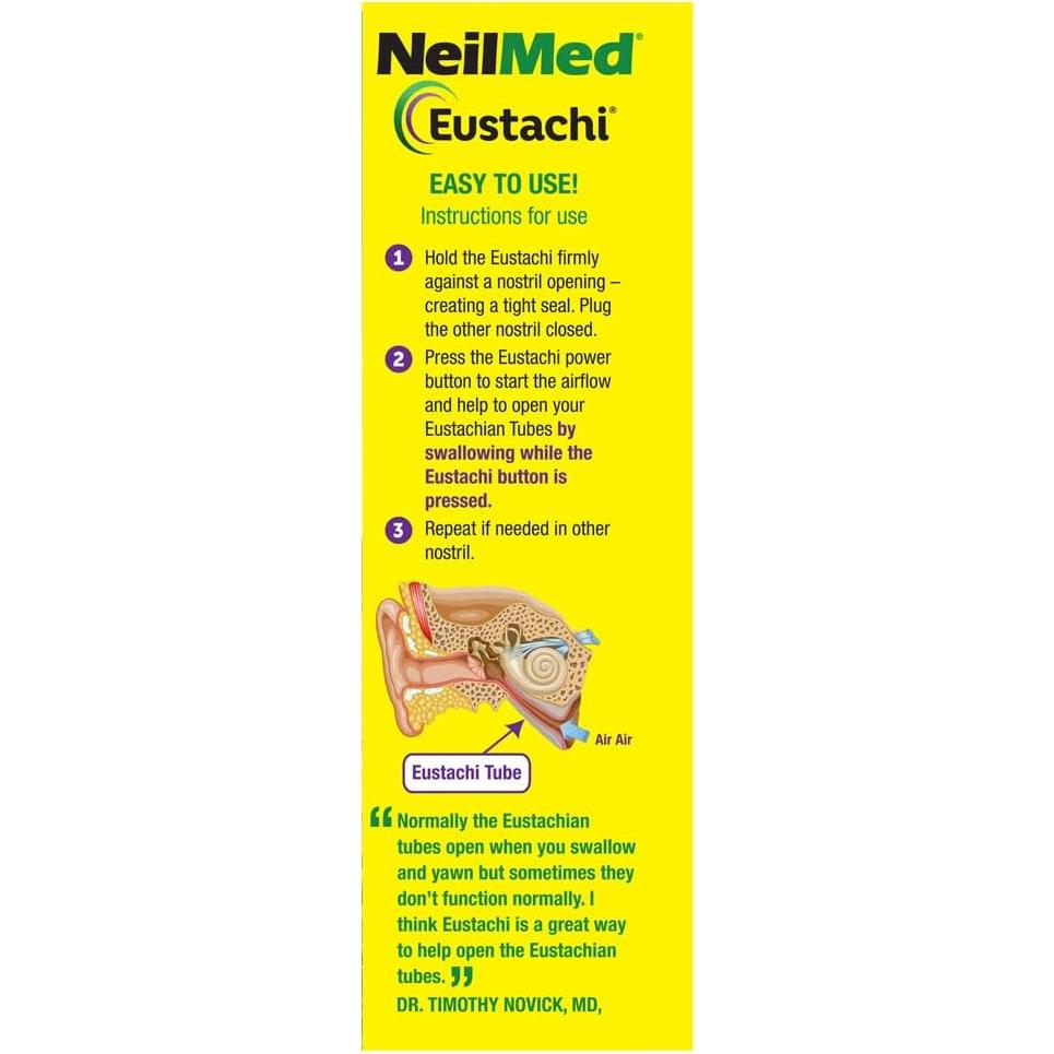 NeilMed Eustachi - Ejercitador de Tubo Eustachio para Oídos