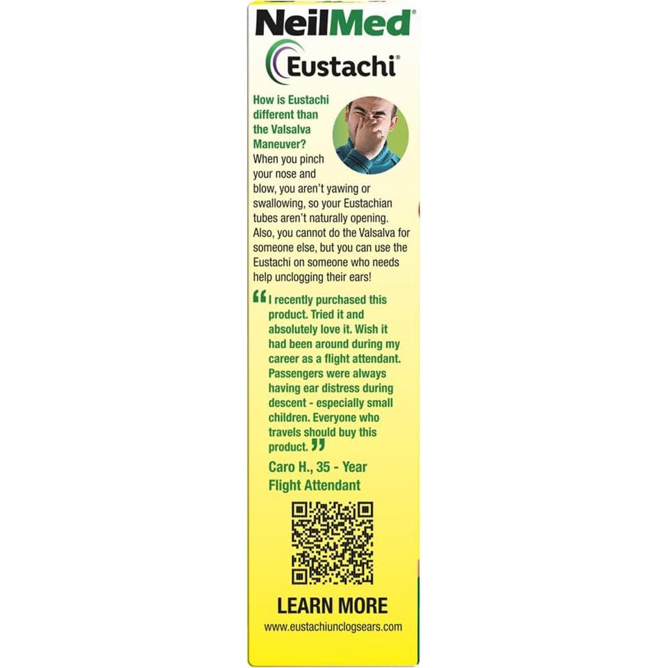 NeilMed Eustachi - Ejercitador de Tubo Eustachio para Oídos