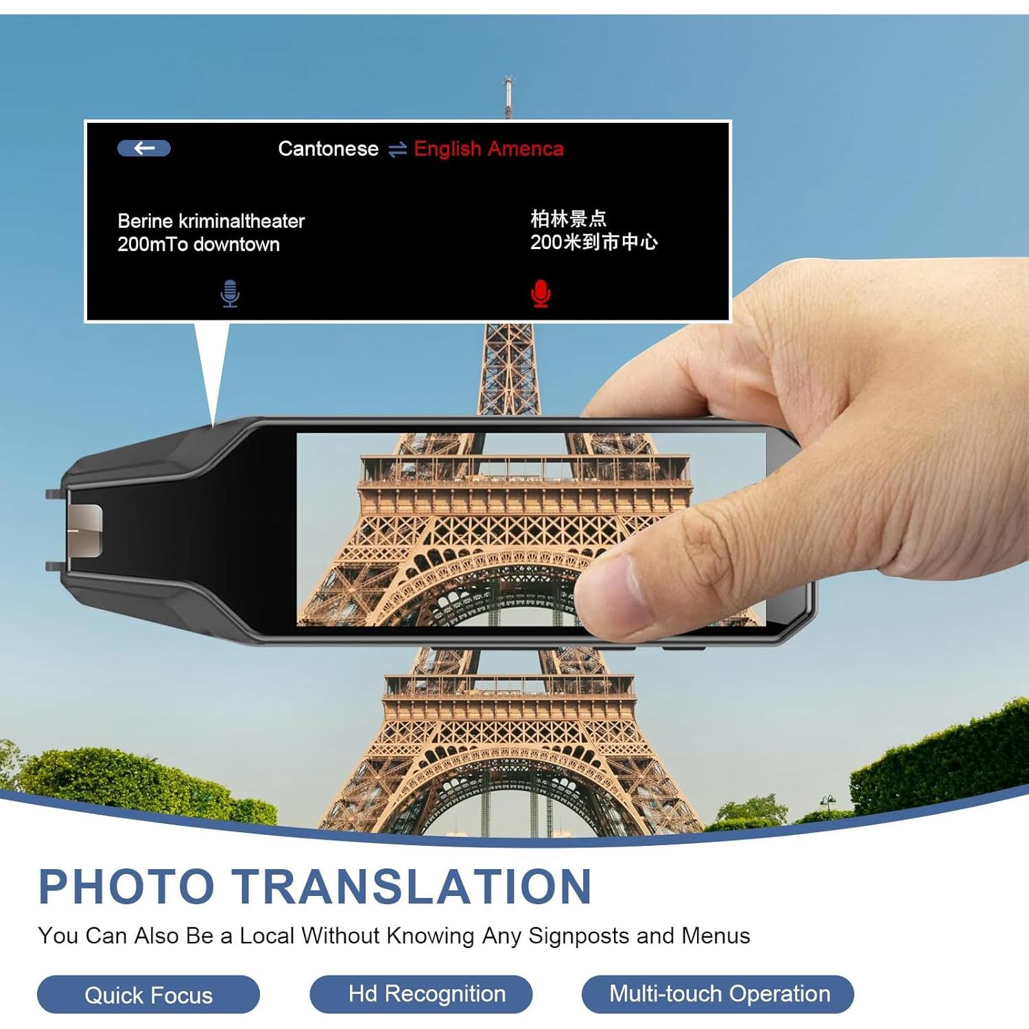 Lápiz Escáner ConBlom A - Traductor 112 Idiomas, Voz y Texto
