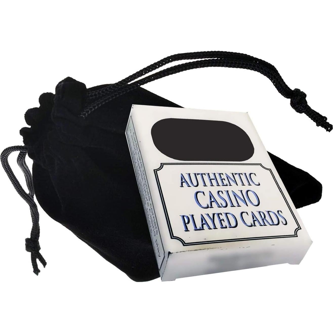 Baraja de Cartas Auténticas Casino Las Vegas Bally's Azul