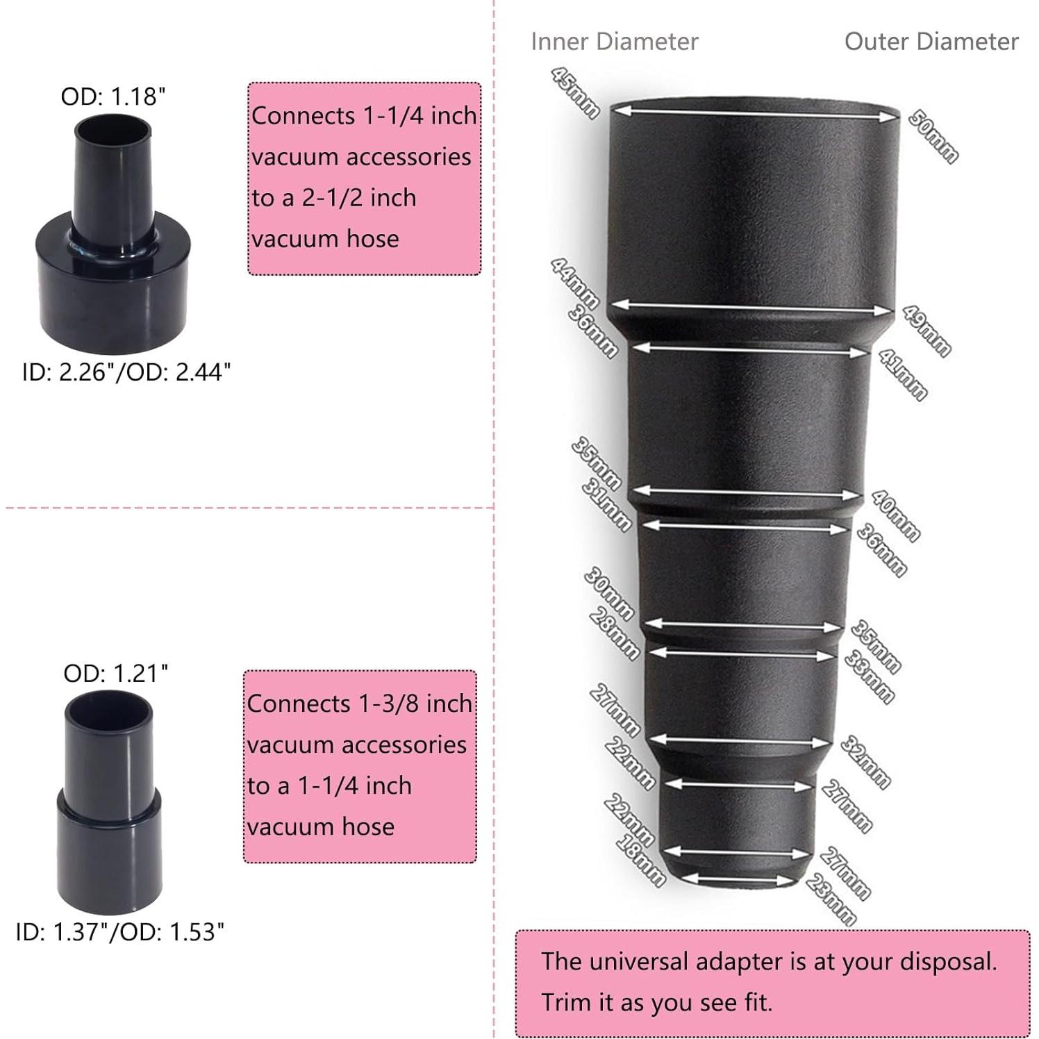 Kit de Accesorios de Aspiradora XSCQ 15 Piezas Universal