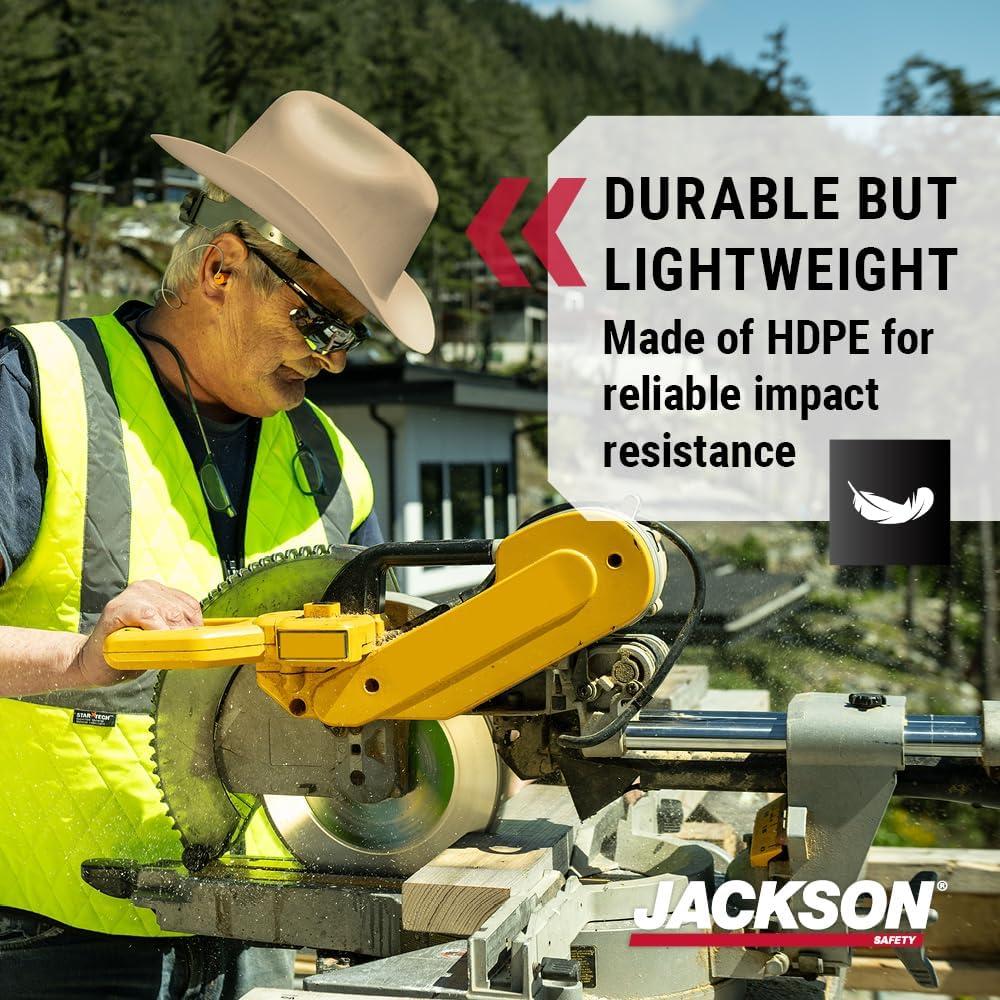 Casco Jackson Safety Cowboy - Estilo Western con Visera