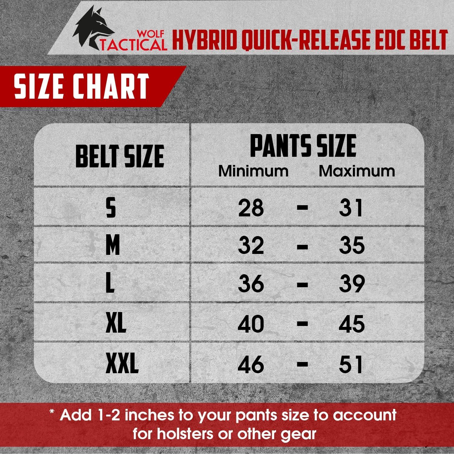 Cinturón EDC Wolf Tactical 2 Capas 3.81 cm CCW Verde Oliva