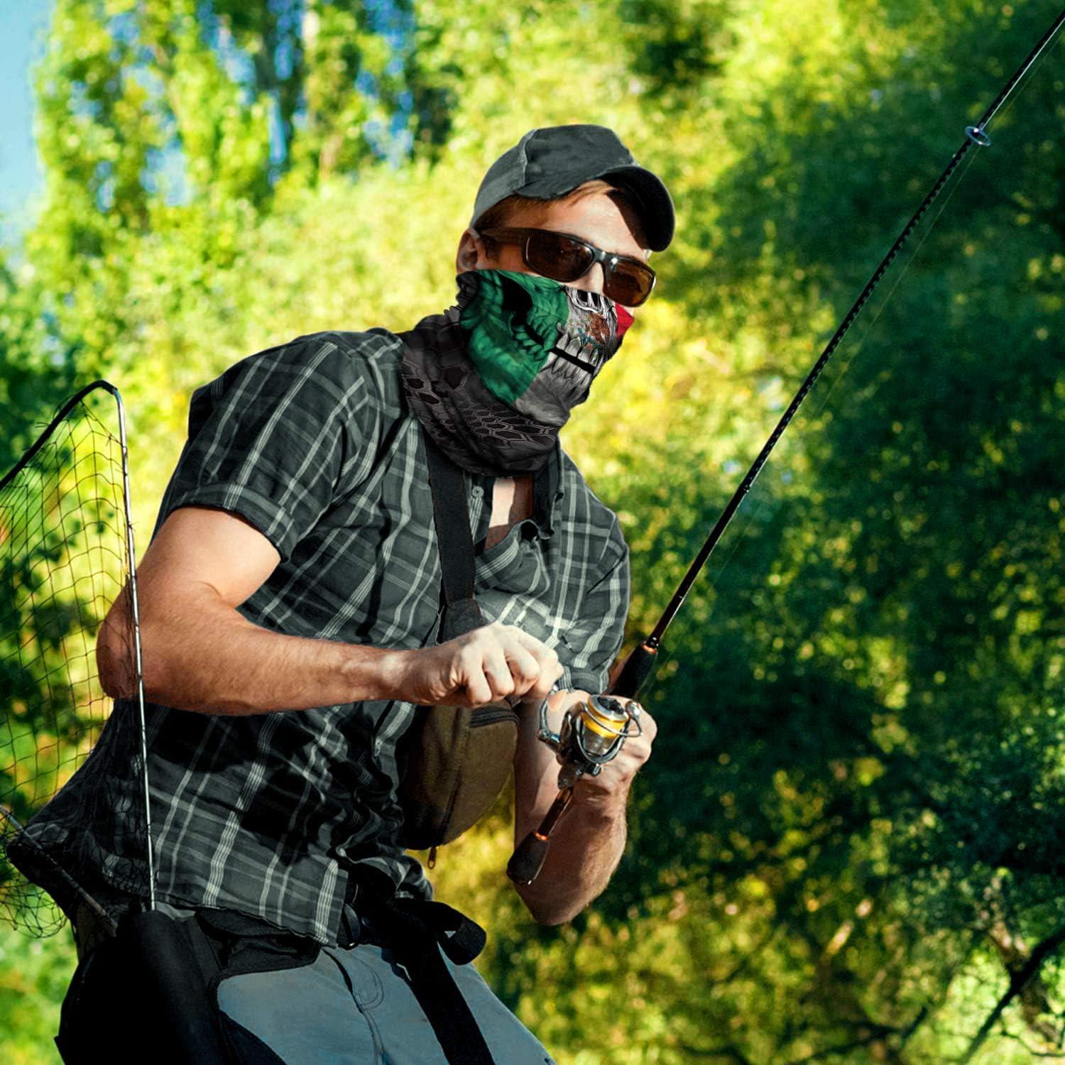 Bufanda Gaiter Escudo Águila Negra Sin Costuras UV
