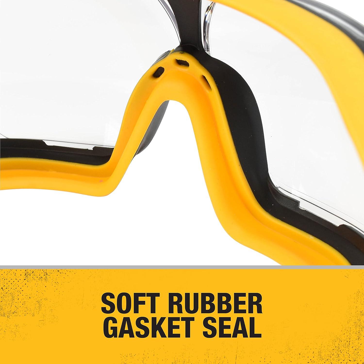 Gafas de seguridad DEWALT DPG84 claras antiempañante