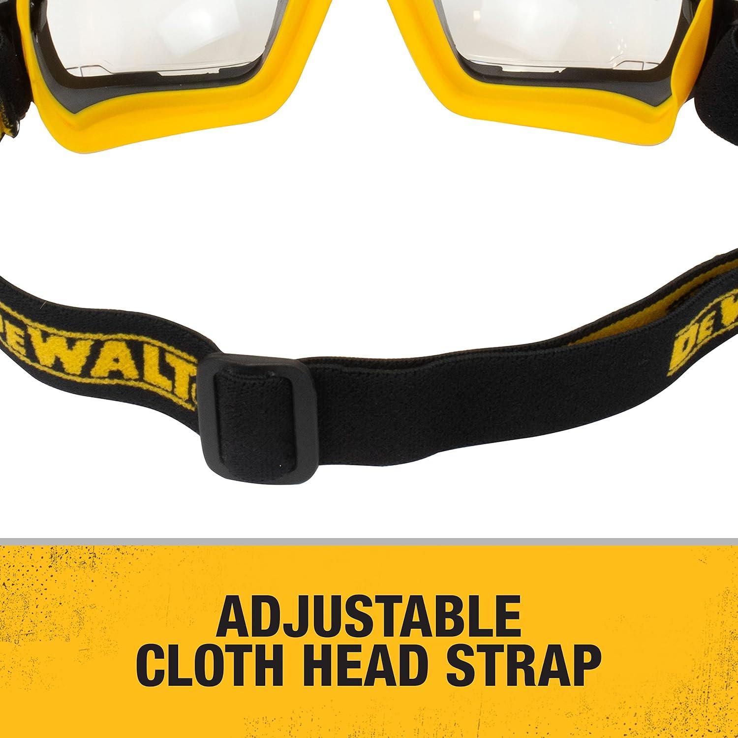 Gafas de seguridad DEWALT DPG84 claras antiempañante