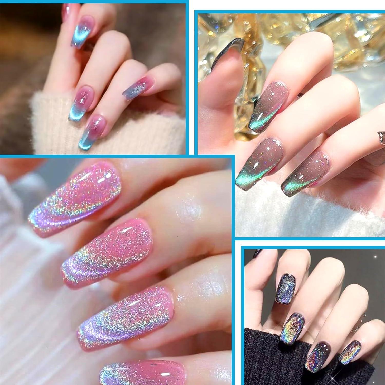 Varita Magnética para Uñas Vodolo 5 en 1 con Silicona