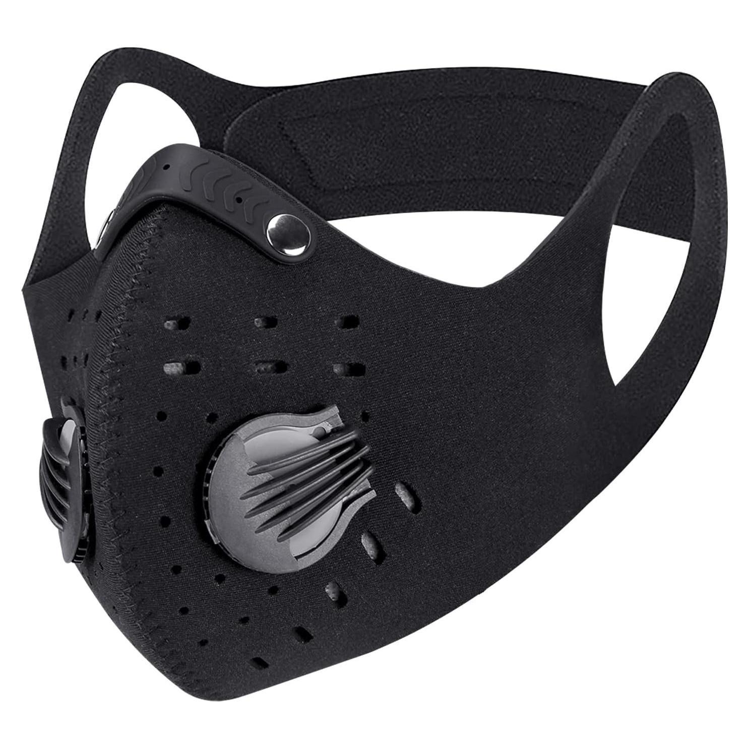 Máscara Facial PISIQI Reutilizable Ajustable para Deportes