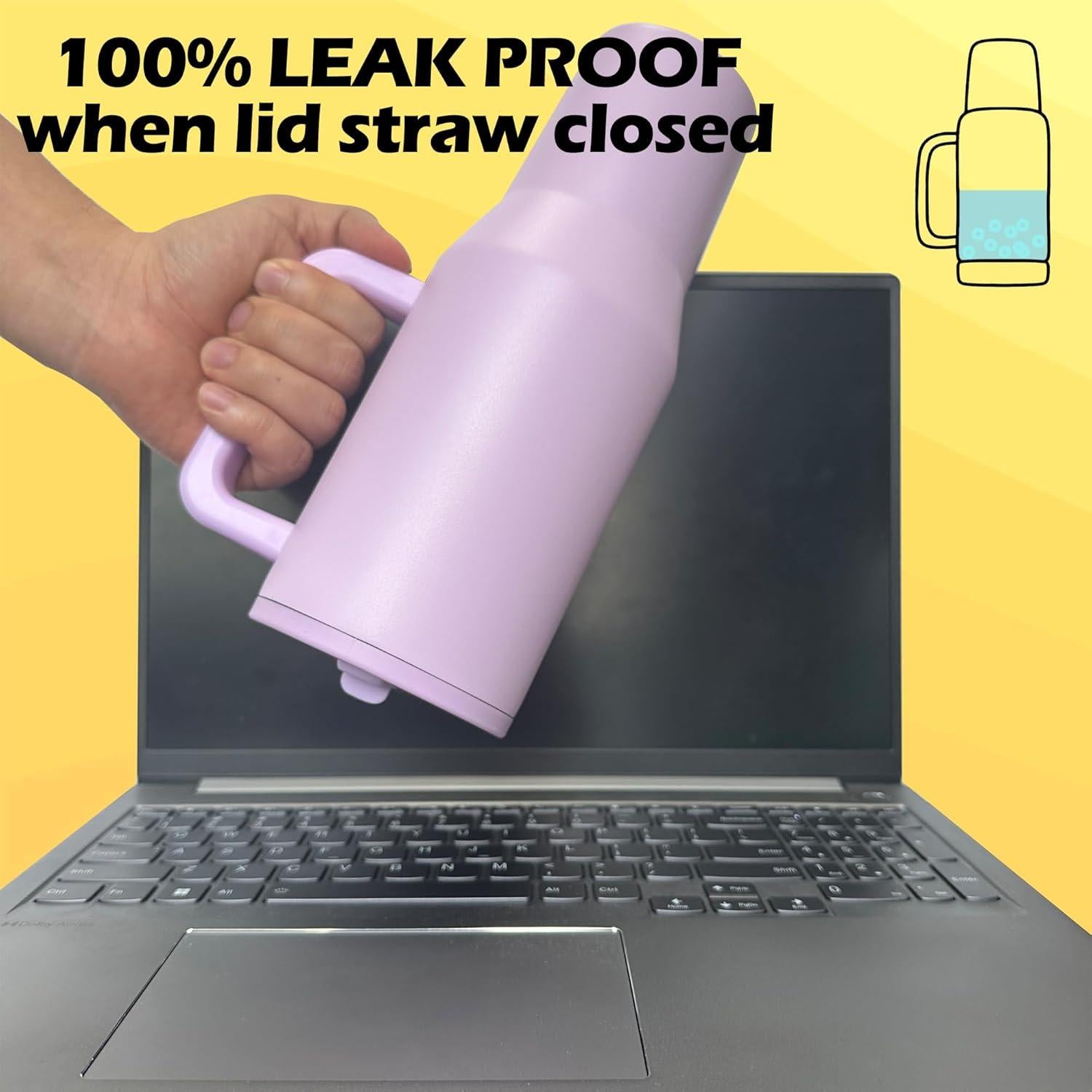 Tapa de Reemplazo para Taza Stanley 40 oz Sztumbo Negra