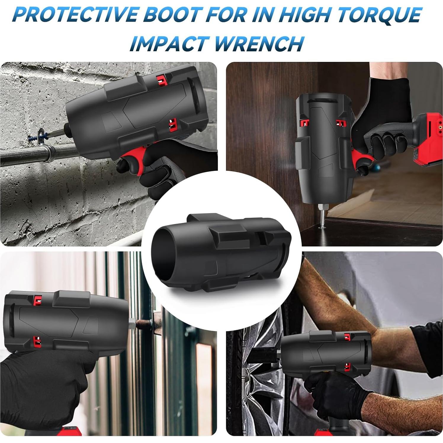 Bota Protectora de Goma Blifula para Llave de Impacto M18 FUEL