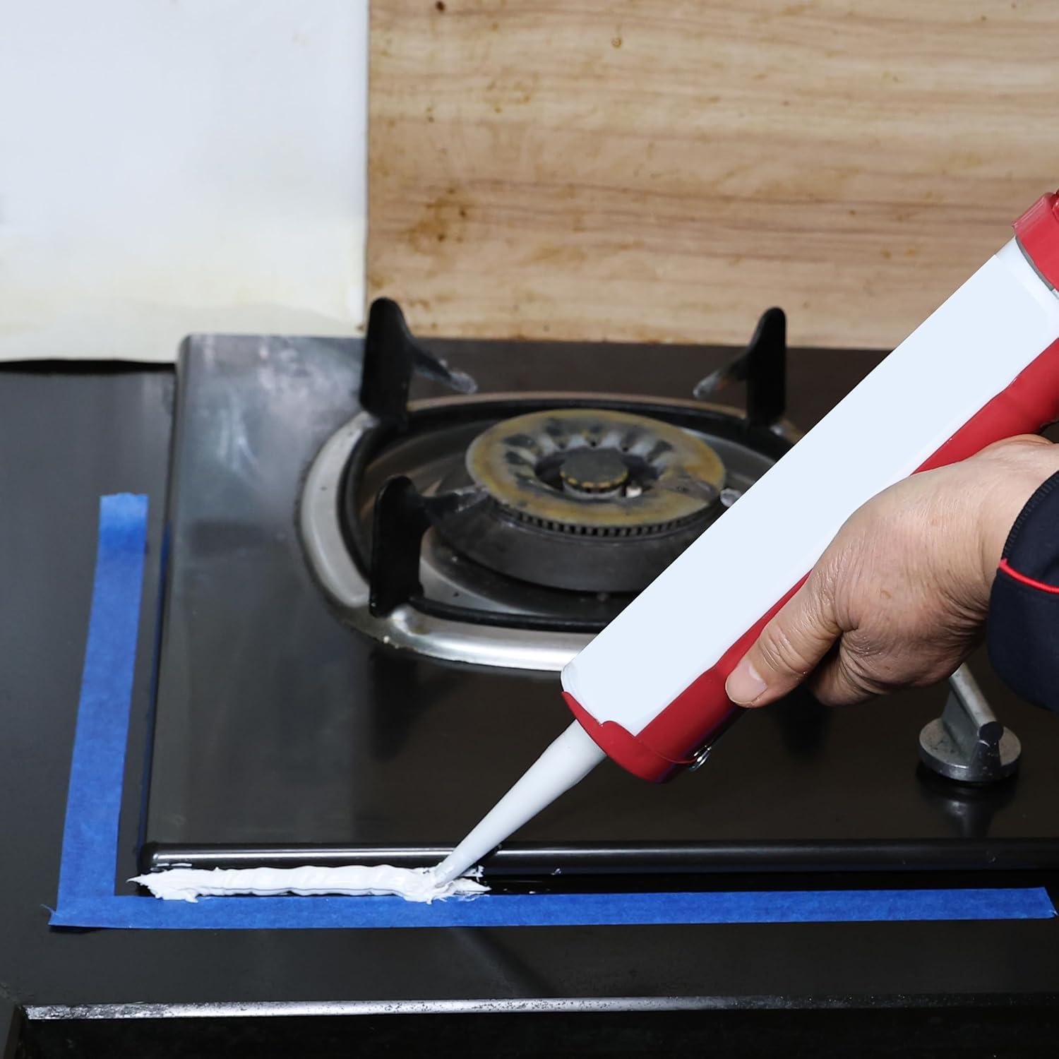 Pistola de Calafateo Bates 10:1, Rojo, 0.50 kg, Manual