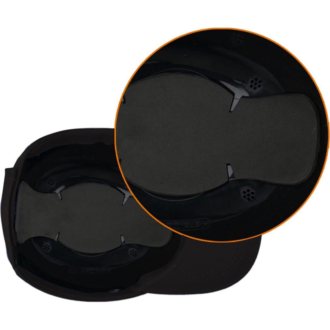 Gorra de Seguridad UBASIC A8588 Negra Transpirable