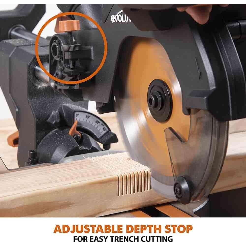 Sierra Ingletadora Inalámbrica Evolution R185SMS-Li 850W 185mm