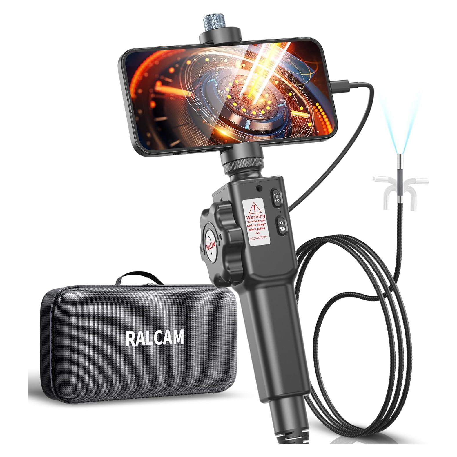 Borescopio Articulado Ralcam 5.5mm con Luz para Inspección