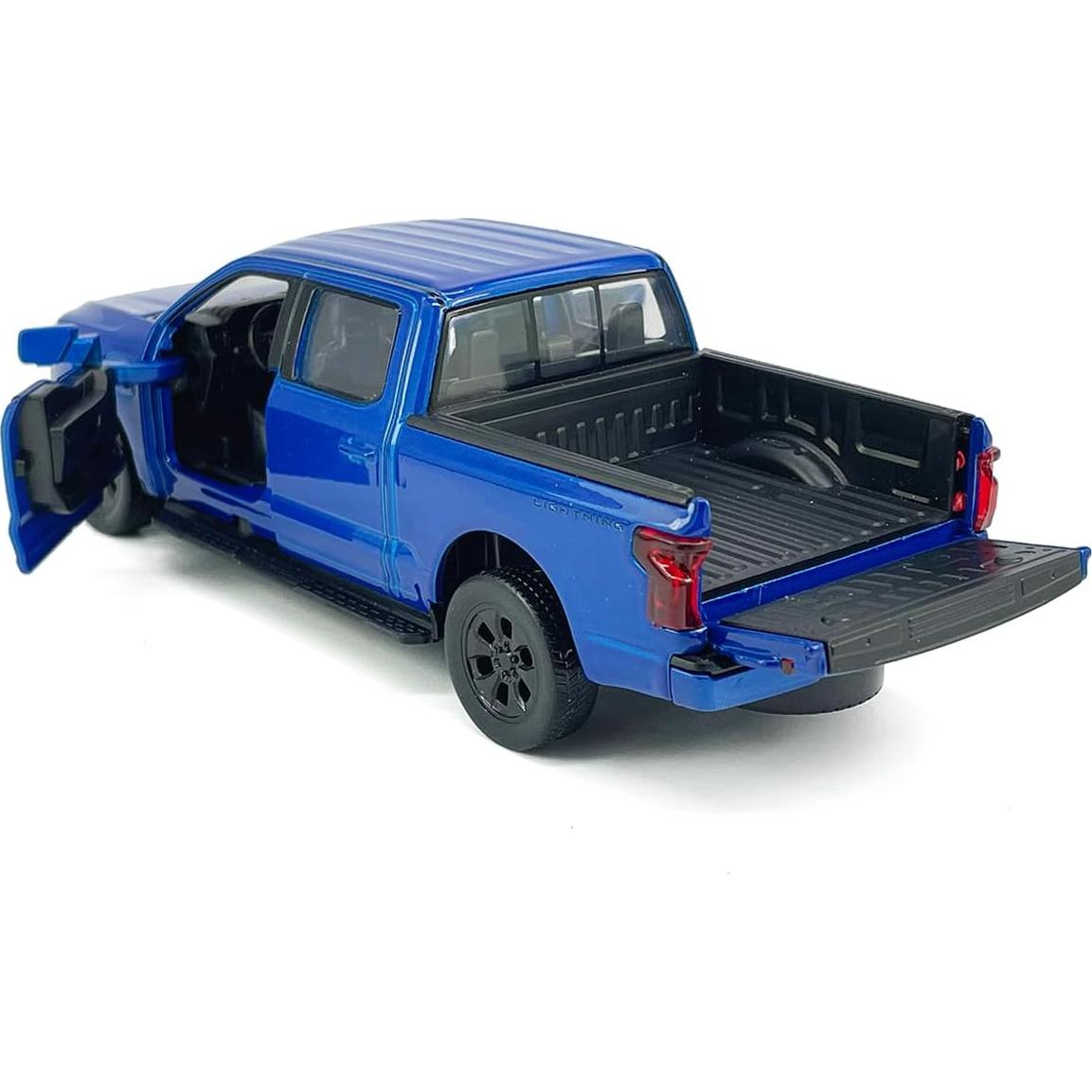 Coche de Juguete Pickup F-150 Lightning 2022 Metal 1:36 Azul