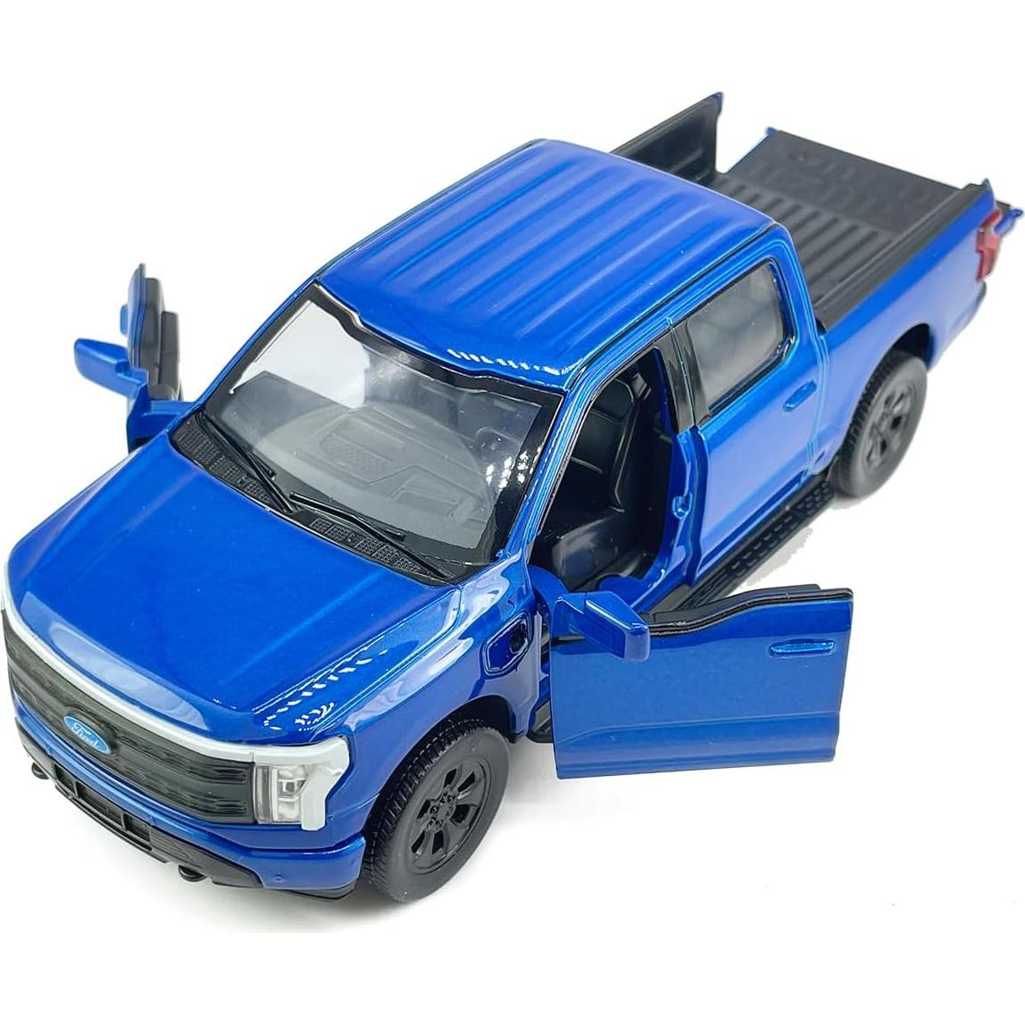 Coche de Juguete Pickup F-150 Lightning 2022 Metal 1:36 Azul