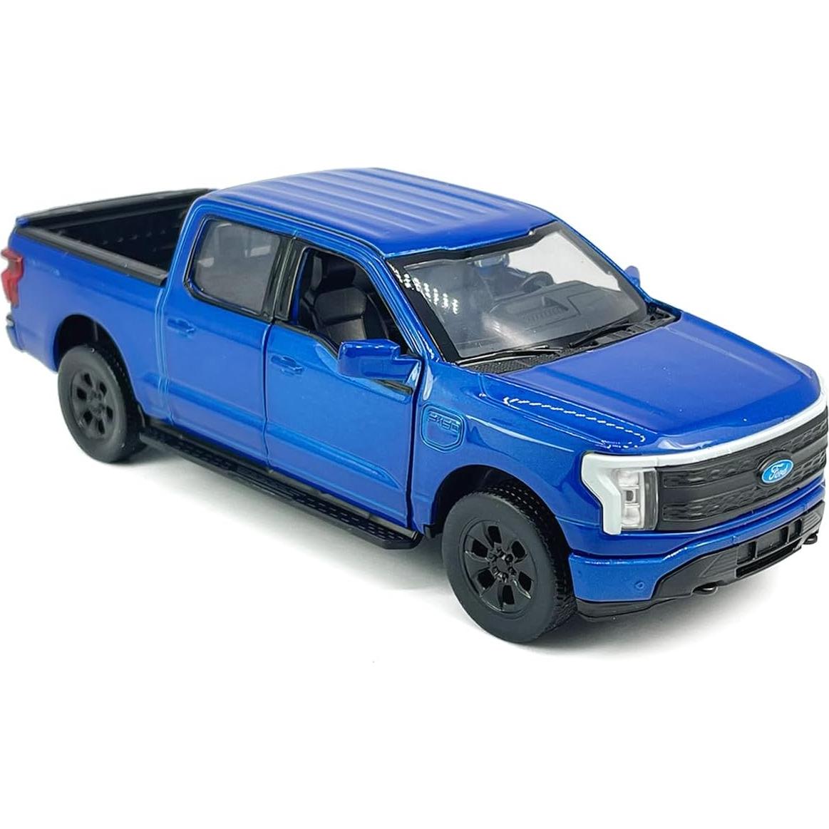 Coche de Juguete Pickup F-150 Lightning 2022 Metal 1:36 Azul