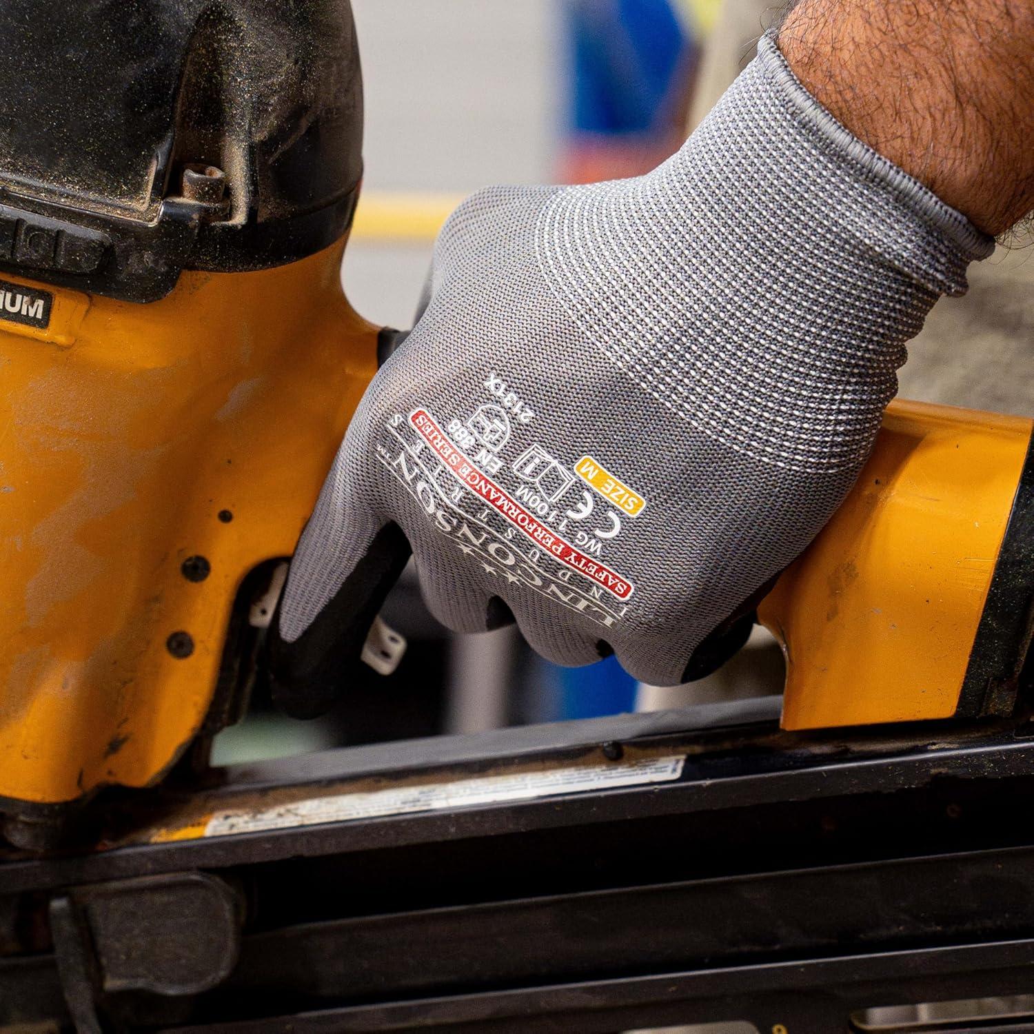 Guantes de Trabajo Linconson Wg110x 12 Piezas Seguridad