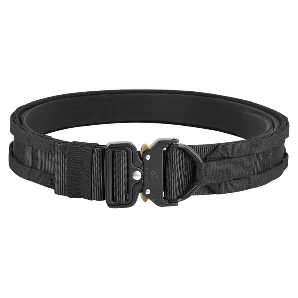Cinturón Táctico KRYDEX 1.75" (4,45 cm) MOLLE Liberación Rápida