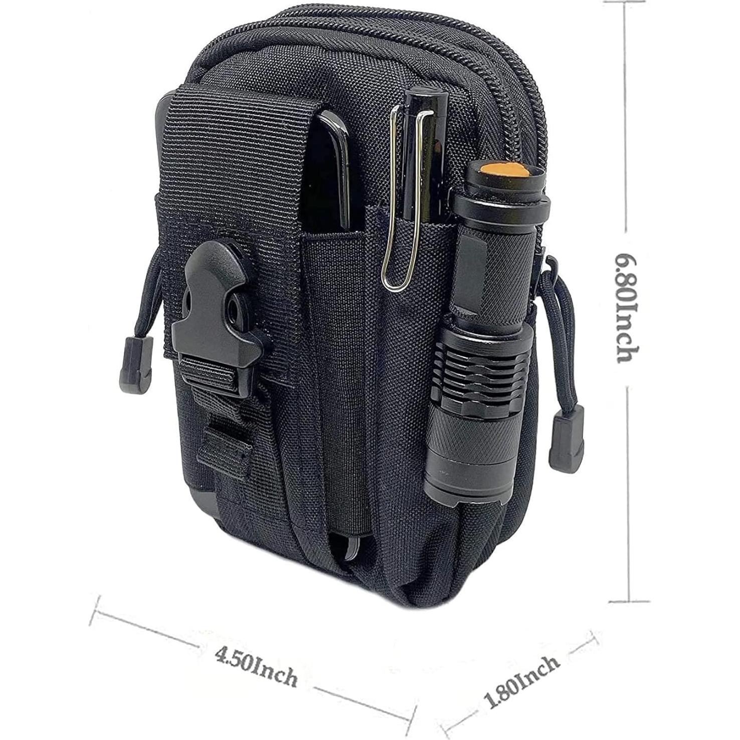 Bolsa Táctica Multifuncional Sailupxinyuan - Negro