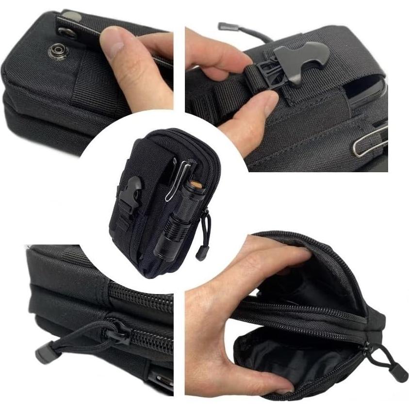 Bolsa Táctica Multifuncional Sailupxinyuan - Negro