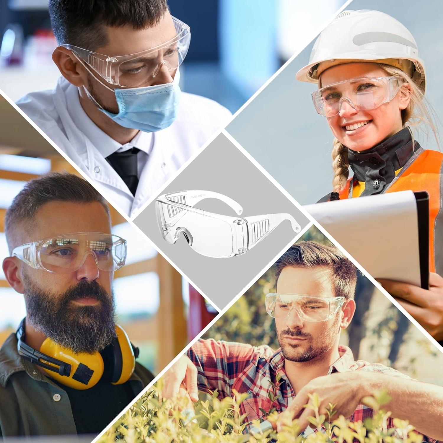 Gafas de Seguridad Salfboy Anti-Niebla ANSI Z87 Claras