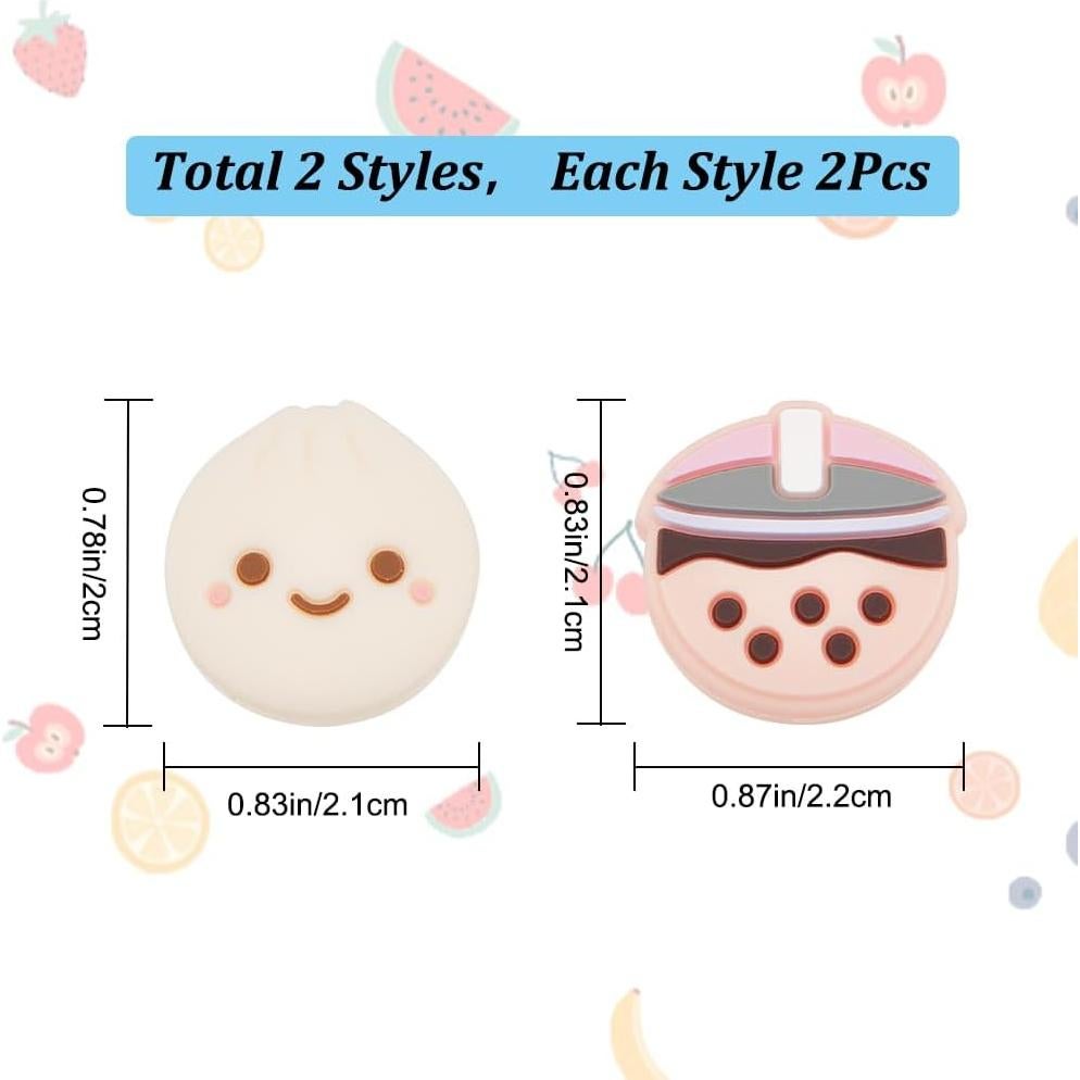 Agarraderas de Pulgar GORGECRAFT para Switch OLED Lite 4Pcs