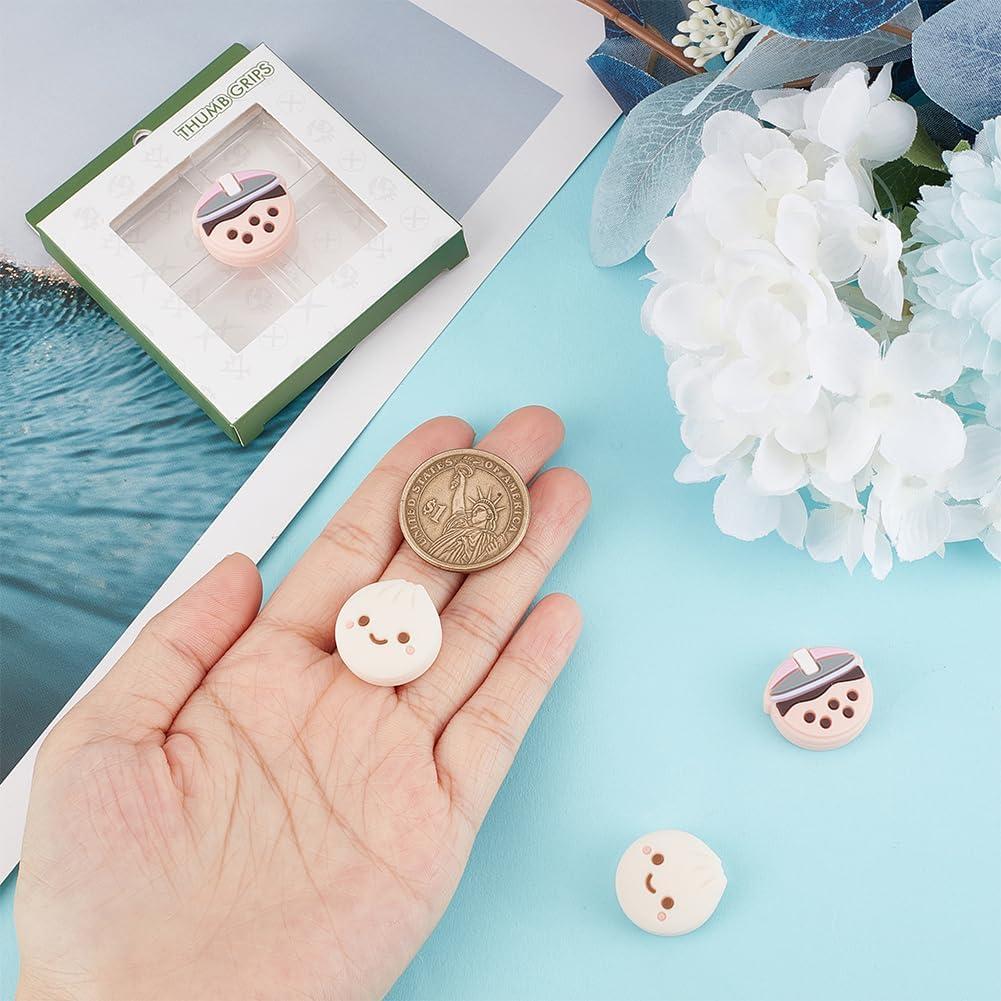 Agarraderas de Pulgar GORGECRAFT para Switch OLED Lite 4Pcs